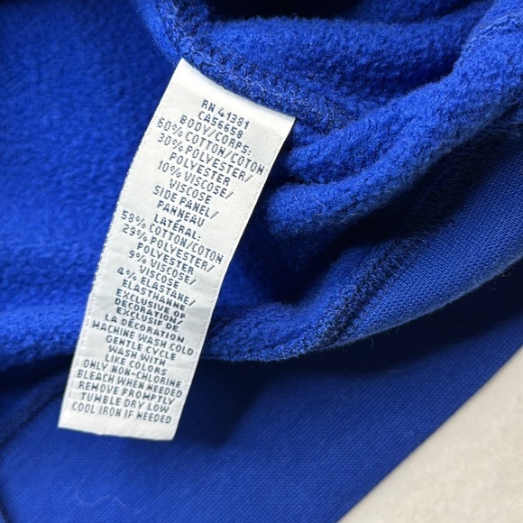 Ralph Lauren Polo Fleece Sweatshirt heritage royal blue men’s size Large L - Picture 11 of 12